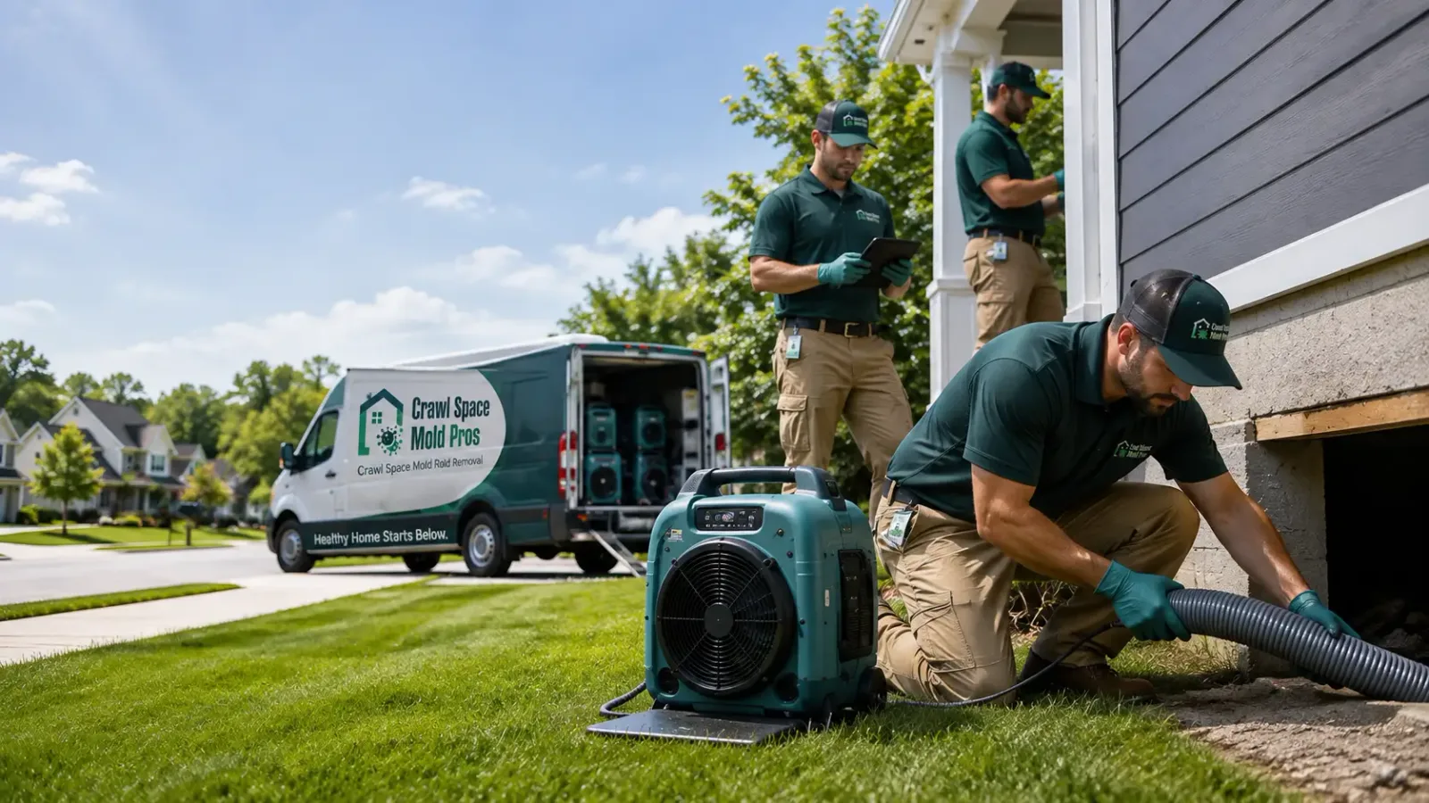 Crawl Space Mold Removal in Sachse, TX
